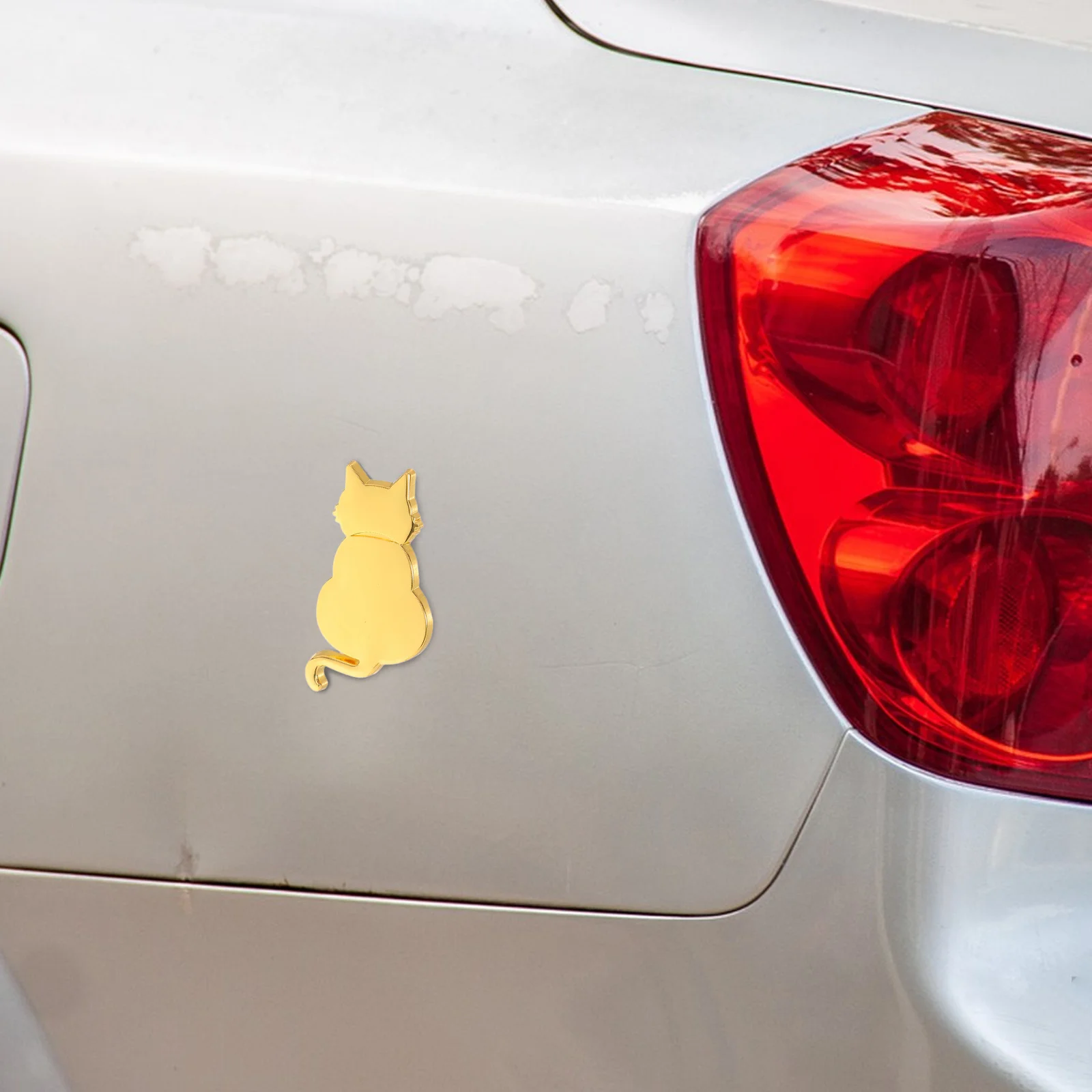 

Pet Cat Car Sticker Metal Waterproof Scratch-Resistant Auto Decor For Cars Motorcycles Electric Vehicles Cat Car Decal Bumper