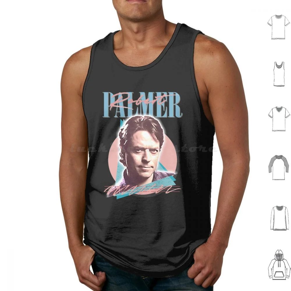 Robert Palmer Tank Tops Print Cotton Best Seller Trending Best Selling Trending 70s Trending 80s Trending 90s Trending 2022