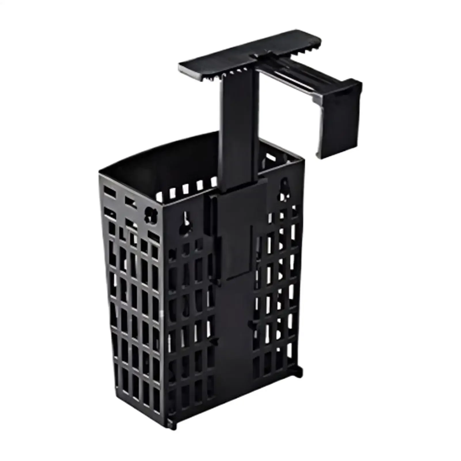 Aquarium Plant Holder Adjustable Height Cultivation Pot Aquarium Plant Pots With Extendable Hook And Suction Cup For Fish Tank