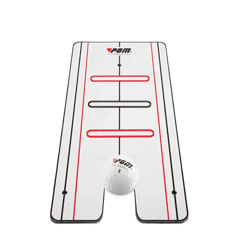PGM Golf Putting alineación espejo ojo línea práctica Golf Swing ayuda para entrenamiento interior exterior Swing Trainer Golf práctica espejo