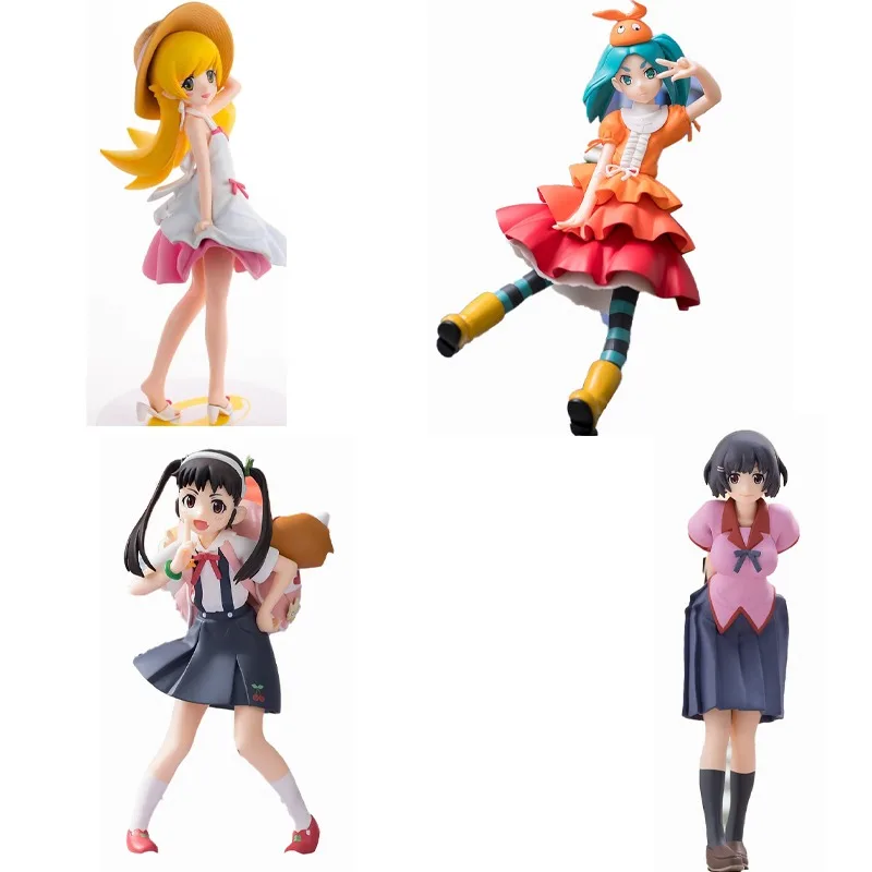 In Stock Original Genuine SEGA PM Premium Oshino Shinobu Ononoki Yotsugi Hachikuji Mayoi Hanekawa Tsubasa Authentic Model