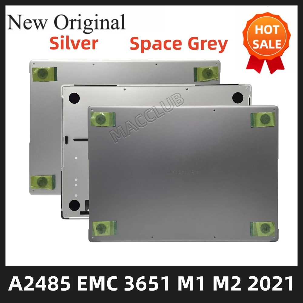 Inferior A2485 para Macbook Pro 16 A2485 Emc 3651 m1 m2 Final 2023 Year Bottom Case da Placa Lógica Case