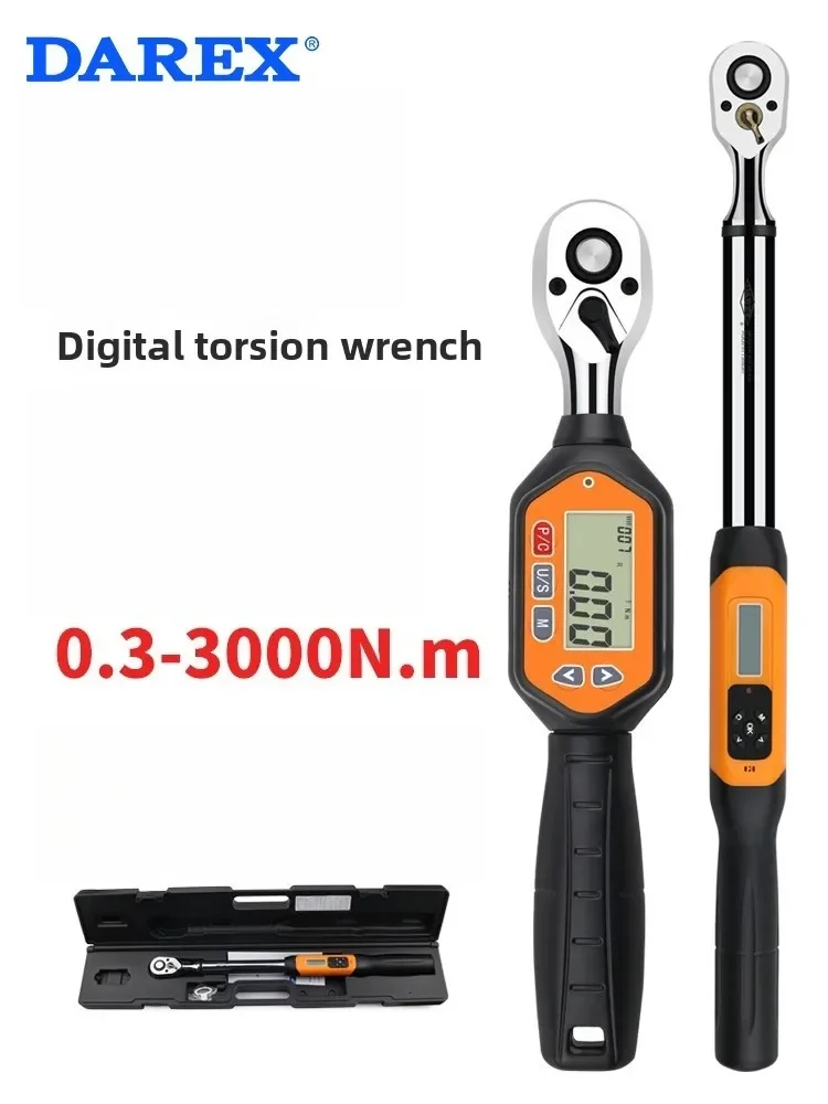 

Adjustable Torque Wrench with High Accuracy, DAREX Electronic Digital Torque Wrench Imported, Kilogram International Standard