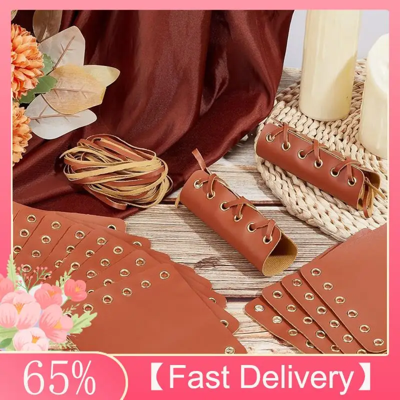 A61Z Deals 10 Sets Motorcycle Stuur Wraps Met Touw 4.3X4.5 Inch Motorcycle Thruster Grip Covers Voor Motorcycle Chopper