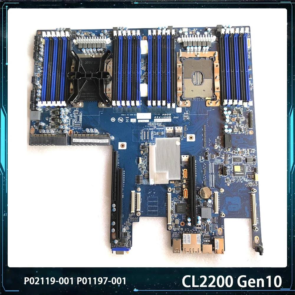 For HP CL2200 Gen10 MR91-FS0 P02119-001 P01197-001 Server Motherboard