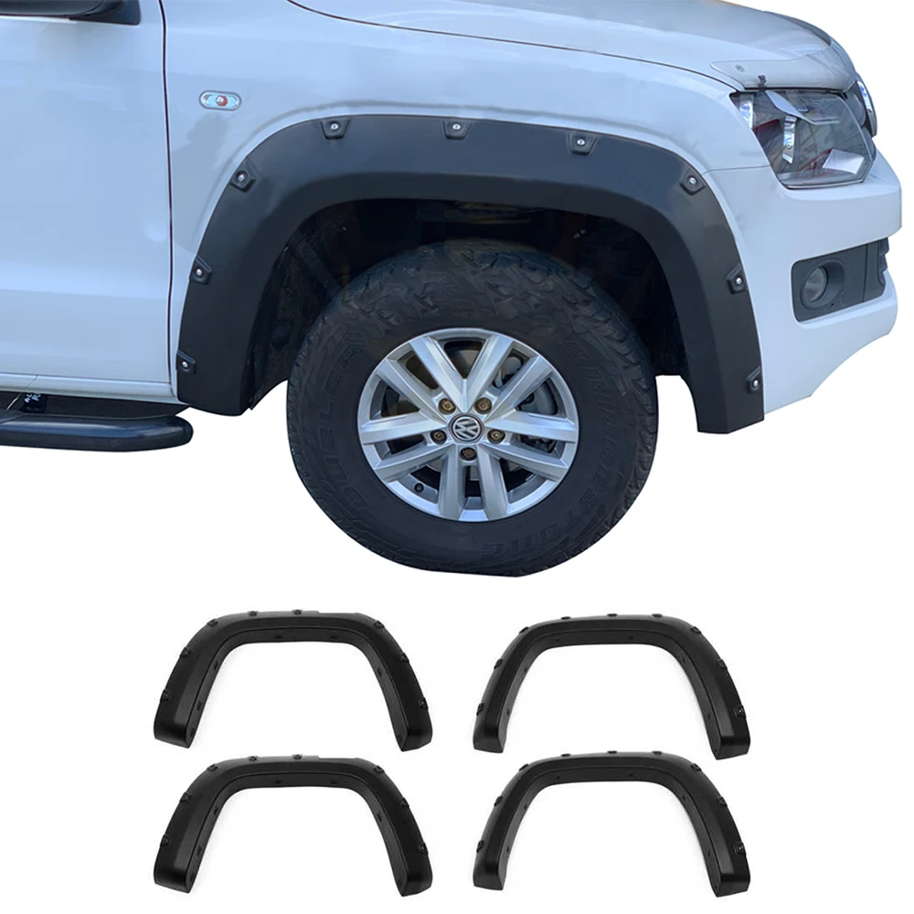 

Mudguards Fender Flares Wheel Arch For VW Volkswagen AMAROK 2009-2016 Rivet Pocket Bolt Style Auto Accessories Exterior Parts