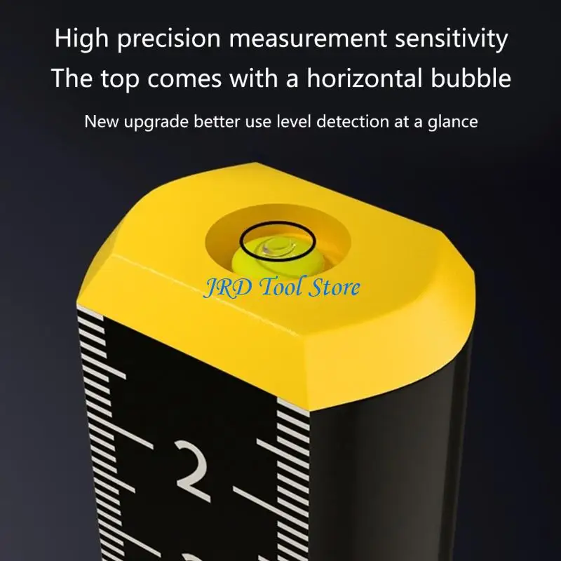 A2UD Ceiling and Floor Tile Height Ruler Ceiling Leveling Ruler with Base Leveling Special Ruler Equal Height Ruler