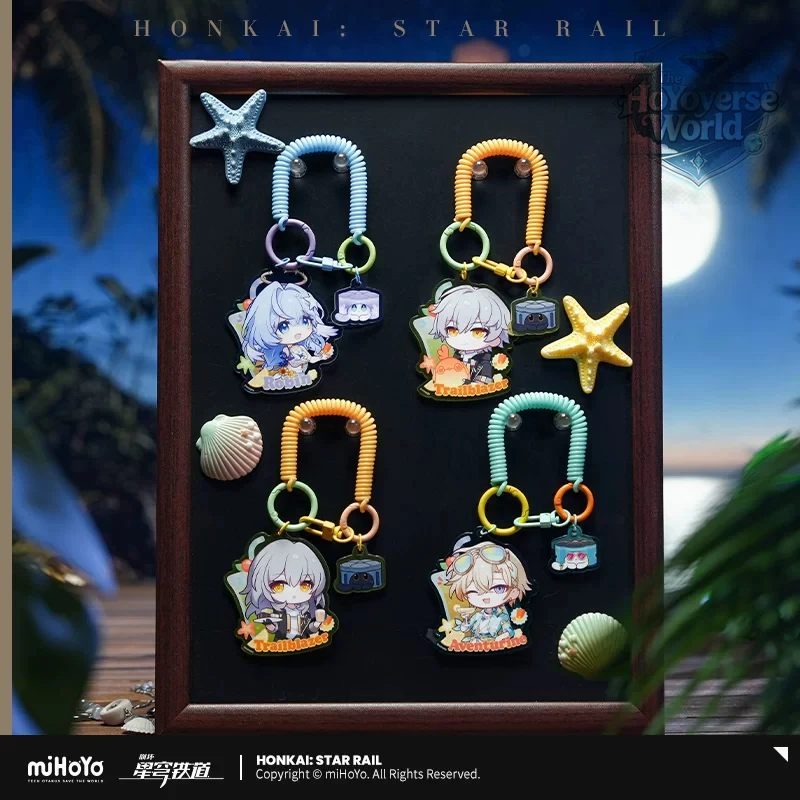 [Original] Honkai Star Rail 2026 Mid-Autumn Commemorative Gift Box Anime Peripheral Aventurine Robin Badge Pendant Card Set