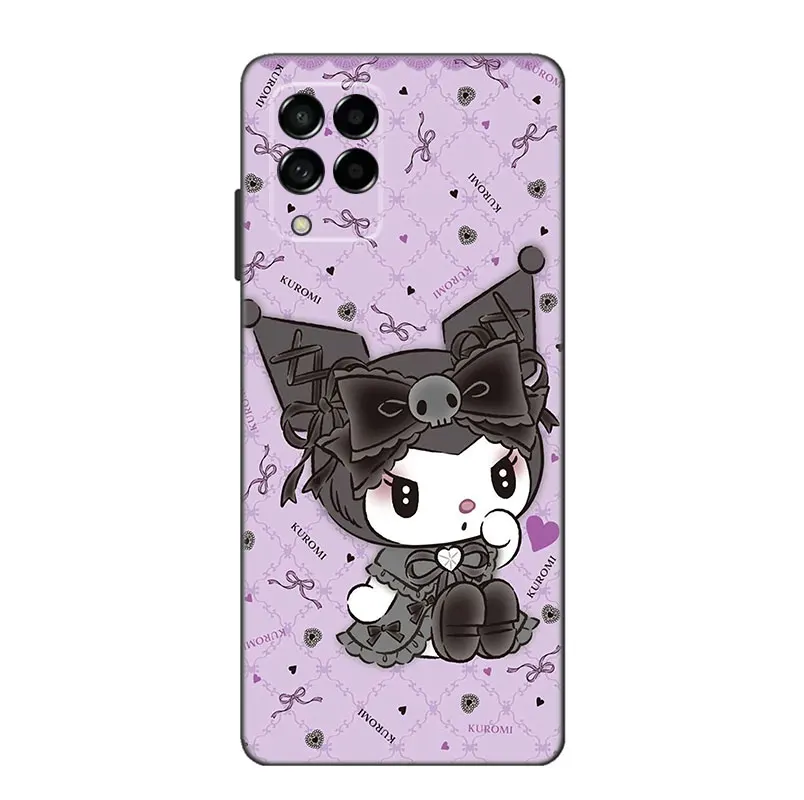 Kuromi My Melody Phone Case For Samsung Note 10 Lite 20 Ultra M04 M13 M32 4G M14 M15 M23 M33 M34 M42 M52 M53 M54 M55 5G M11 M12