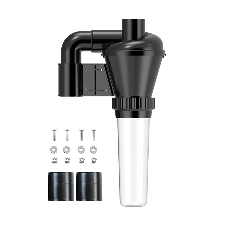 Doppelfiltrations-Zyklon-Staubsammler, 50 mm/2 Zoll, DIY-Turbolader-Holzbearbeitungsfilter, industrieller Separator, Sammlerkanister