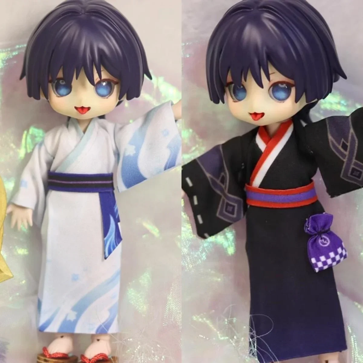 Anime Game Ob11 Kimono Kunikuzushi Balladeer Doll Costumes Clothes Handmade Figurine Decorations Cosplay Toys Accessories