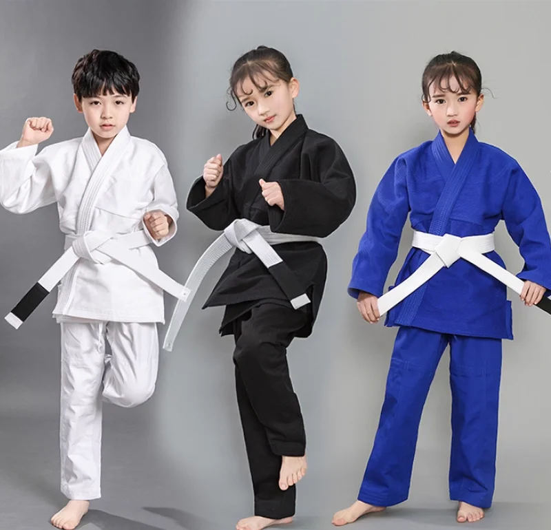 

Brazilian Jiu Jitsu Clothing Anti Wear Clothing for Male and Female Children's Professional Training Clothing