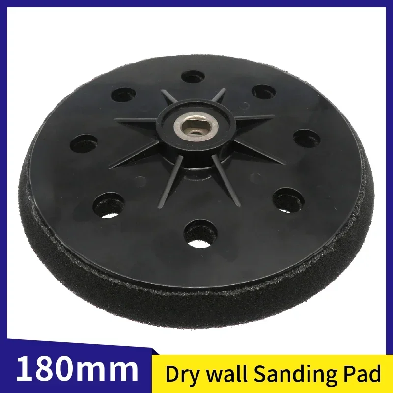 

Drywall Sander Hook and loop Pad 7 Inch 8 Holes Wall Polishing Pad Sanding Backup Pad 180mm Smoothing Machine Sanding Disc