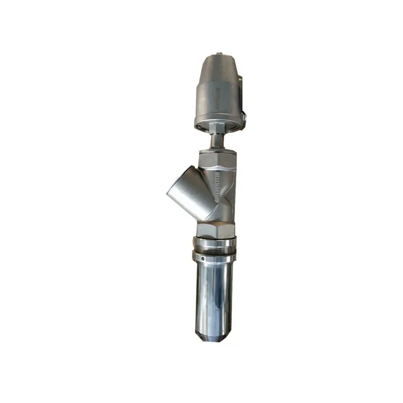 DN65 Large Diameter Drip-Proof Silicone Oil Filling Valve Nozzle Pneumatic & Manual Power General Application