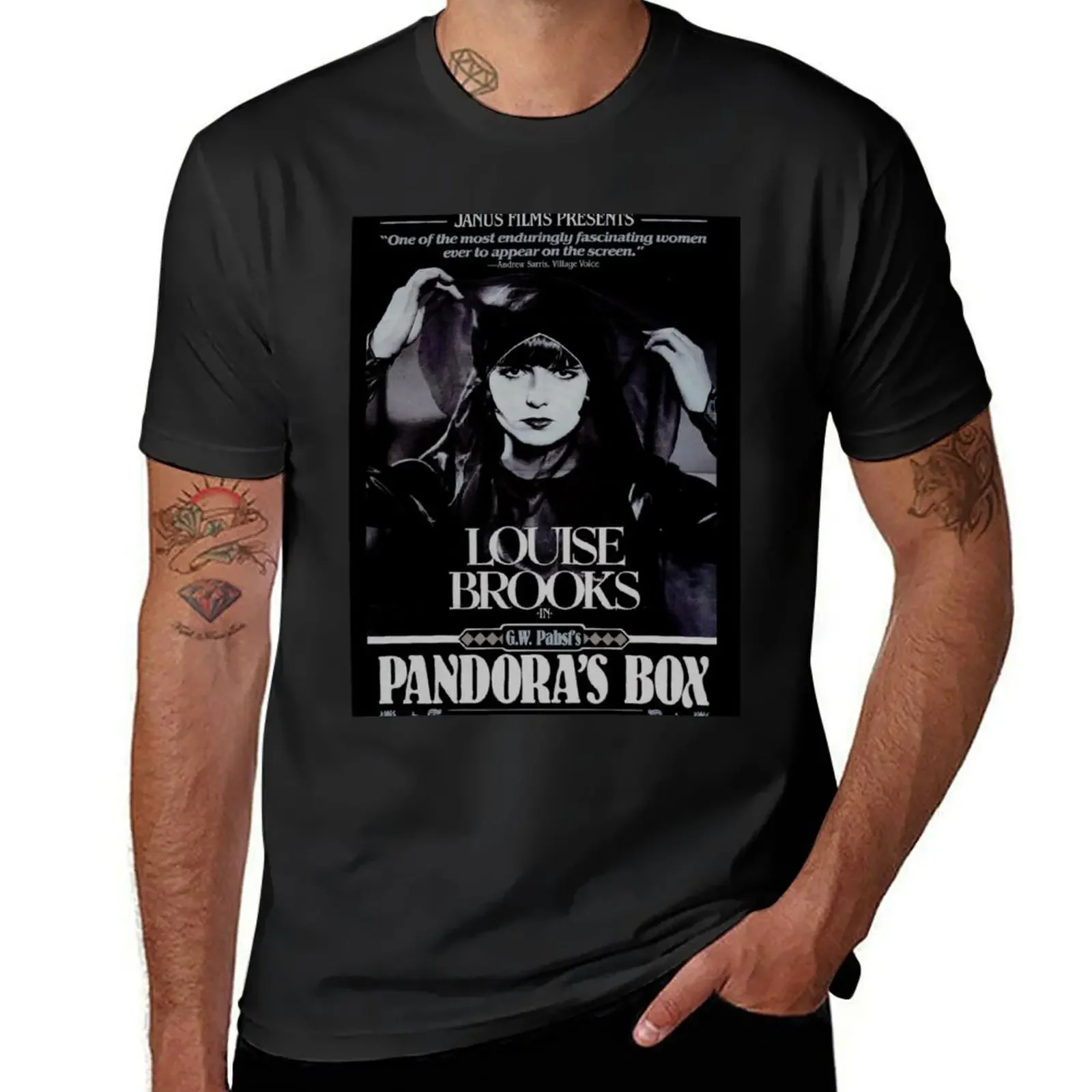 Pandora's Box 1929 T-Shirt rapper graphic tees cute clothes blue archive blanks Men's t shirts