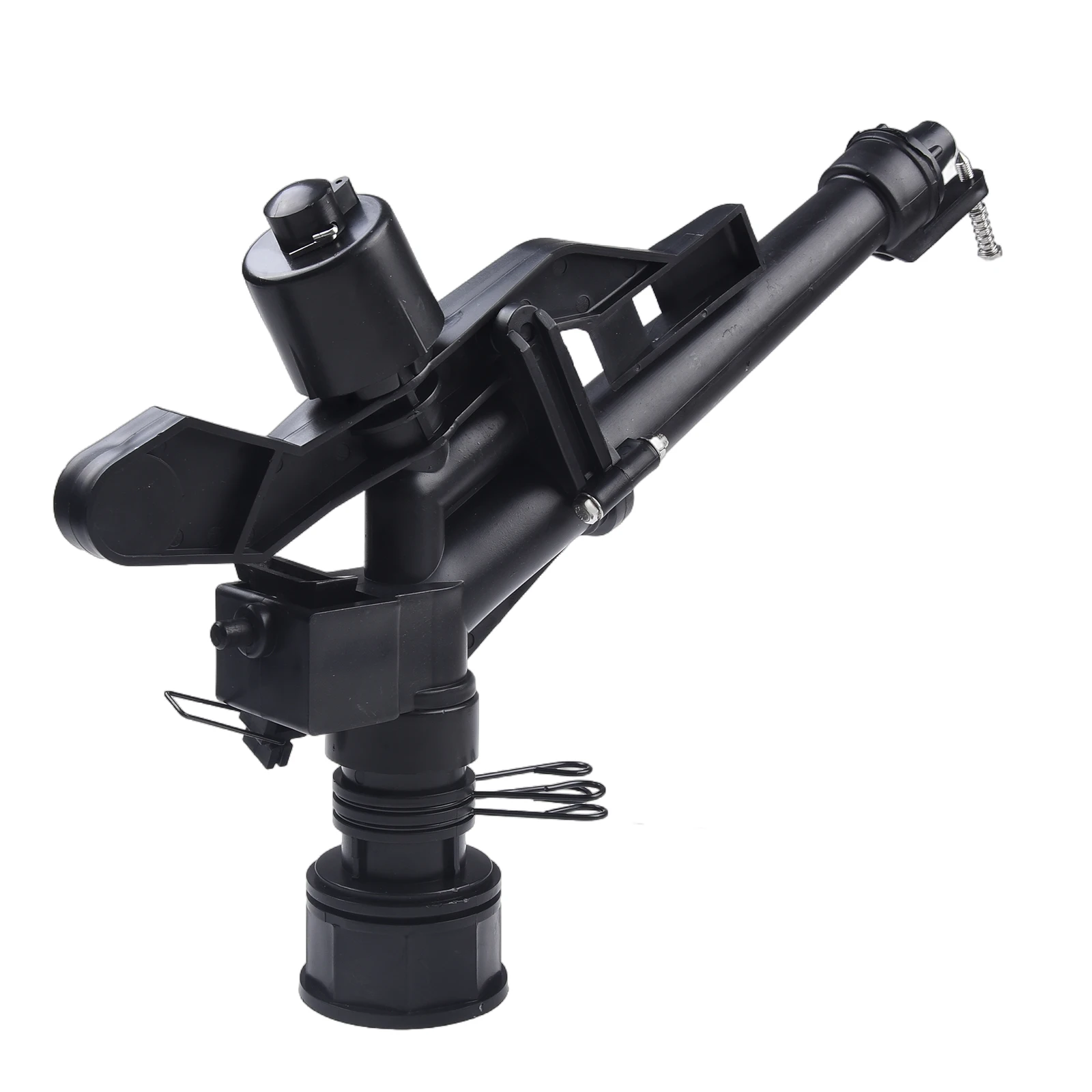 

High Pressure Sprinkler 1.5inch Female Thread Sprinkler Farmland Controllable Angle Dual Nozzle High Efficiency