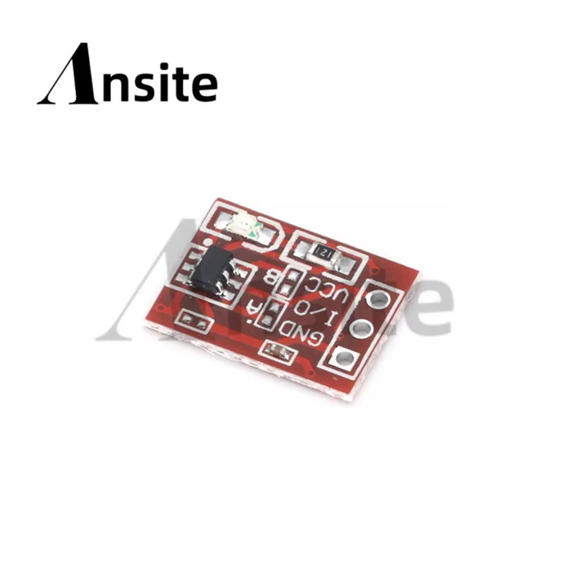 10PCS/Lot new TTP223 touch sensor Touch key module self-locking point capacitive switch single-channel transformation