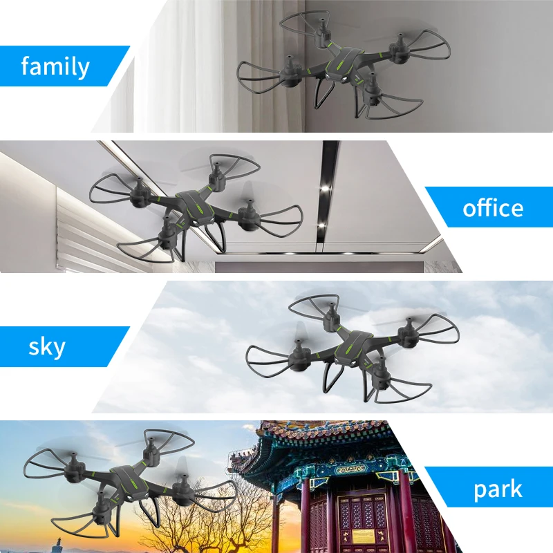 JJRC początkujący Rc drony kwadrokopter z kamerą Hd 1080P Mini Drone tanie Uav dla wysokości trzymać helikopter zdalnego sterowania zabawka