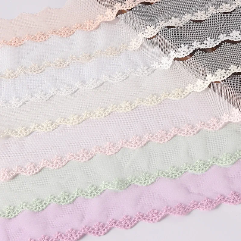 

4 см широкая хлопковая нить, сетчатая вышивка, кружевная бейка, манжеты из чистого хлопка, подол, мягкая сетчатая кружевная бейка, аксессуары, 16 ярдов