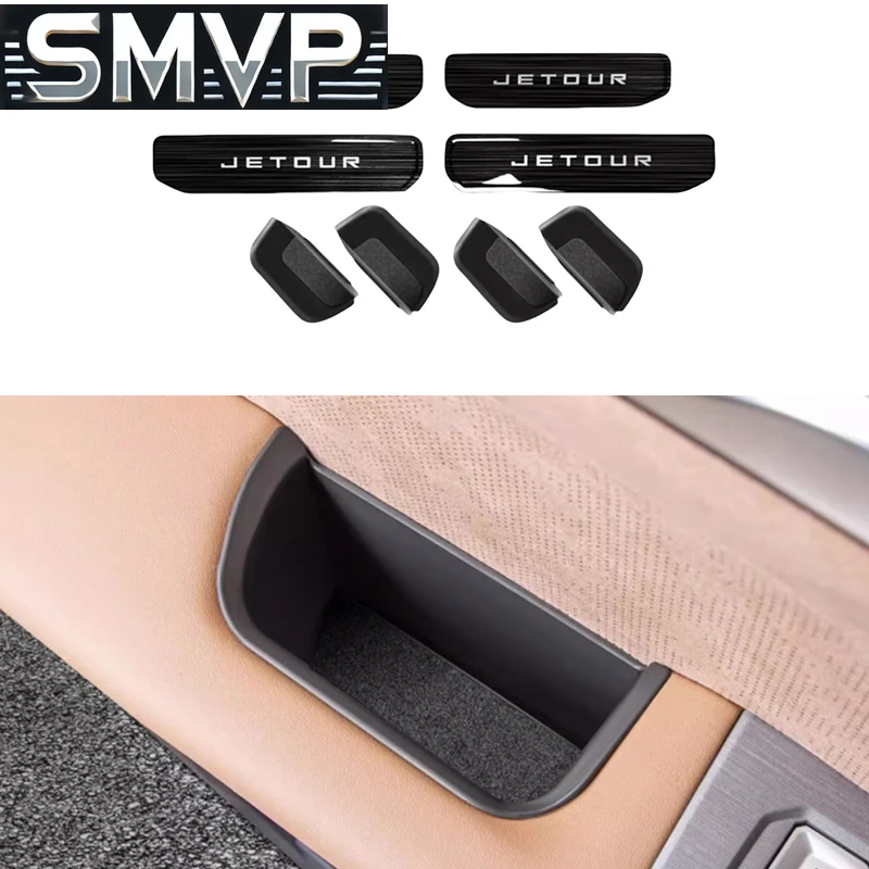 

Fit For Auto Door Handle Storage Box Fit for JETOUR Traveler T2 2023-2024 Modified Auto Door Handle Cover Car Interior Accessori