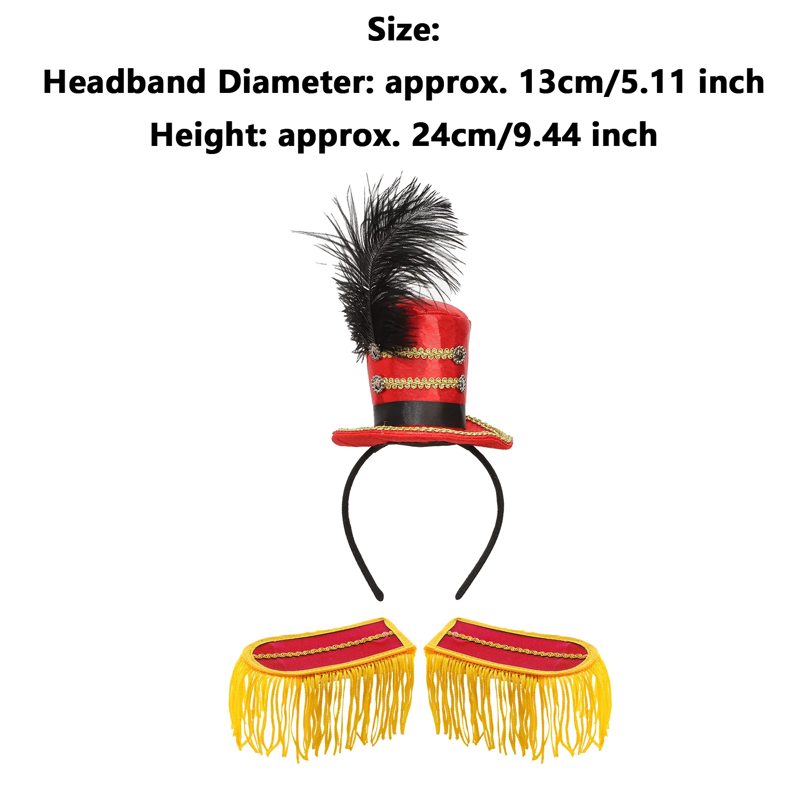 مجموعة إكسسوارات تنكرية للبالغين والأطفال أغطية رأس مزينة بالريش مع كتاف بشراشيب لأداء الحفلات والمناسبات