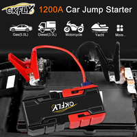 New Arrival 1200A Jump Starter Power Bank Portable Car Battery Booster Emergency Starting Device for Petrol Diesel Cars