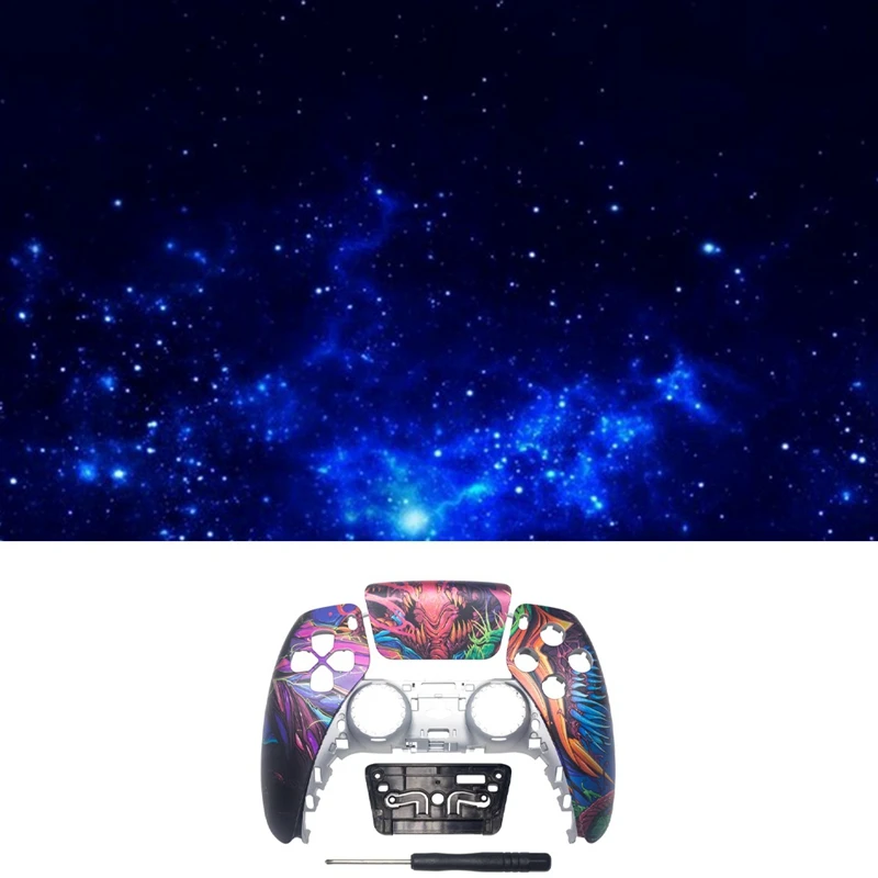 For PS5 Elite Gamepad BDM-010 1Rd Generation Version Front Cover Gamepad Replacement Top Cover Replacement Refit Part K