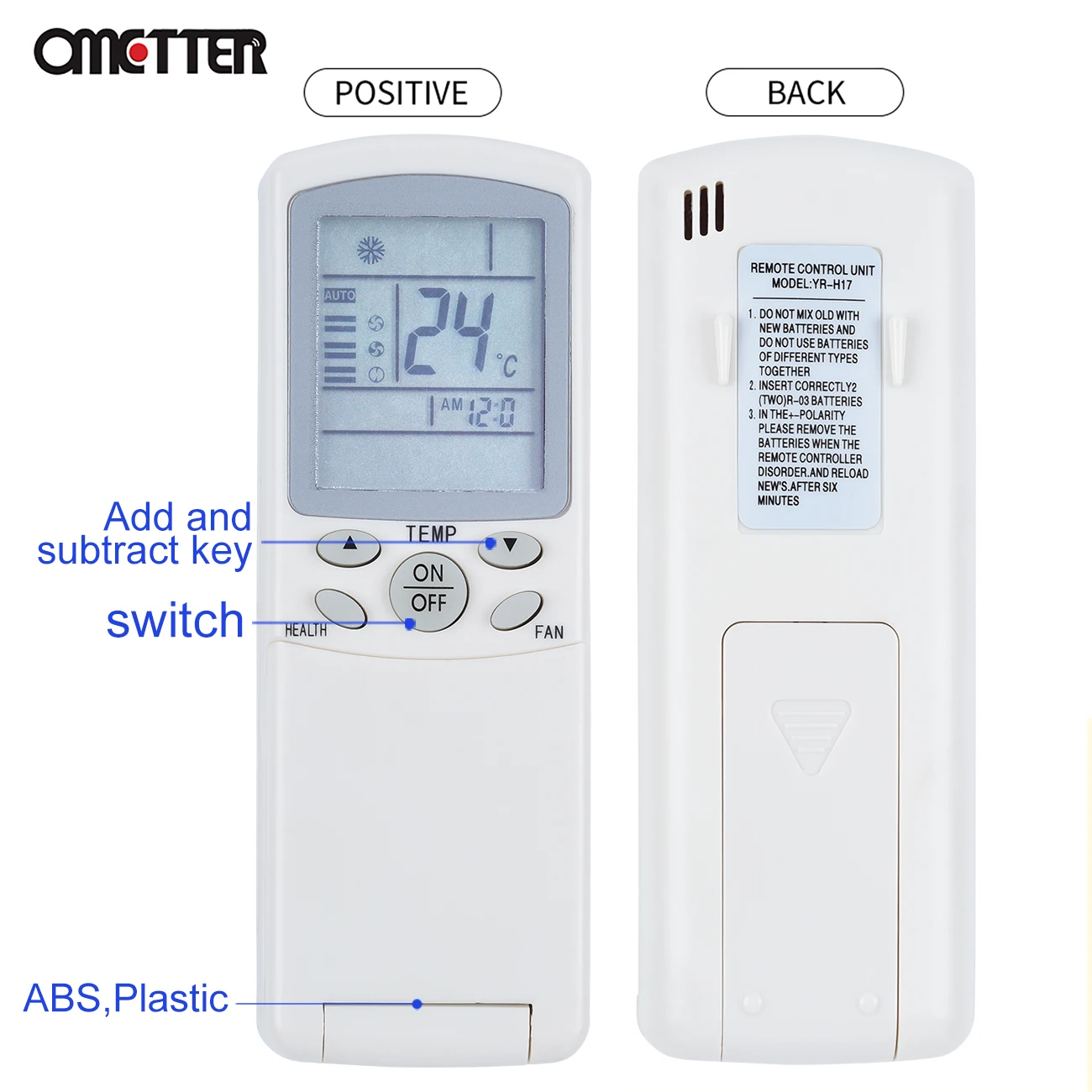 Dla Haier klimatyzator zdalnego sterowania YR-H17 uniwersalny YR-H16