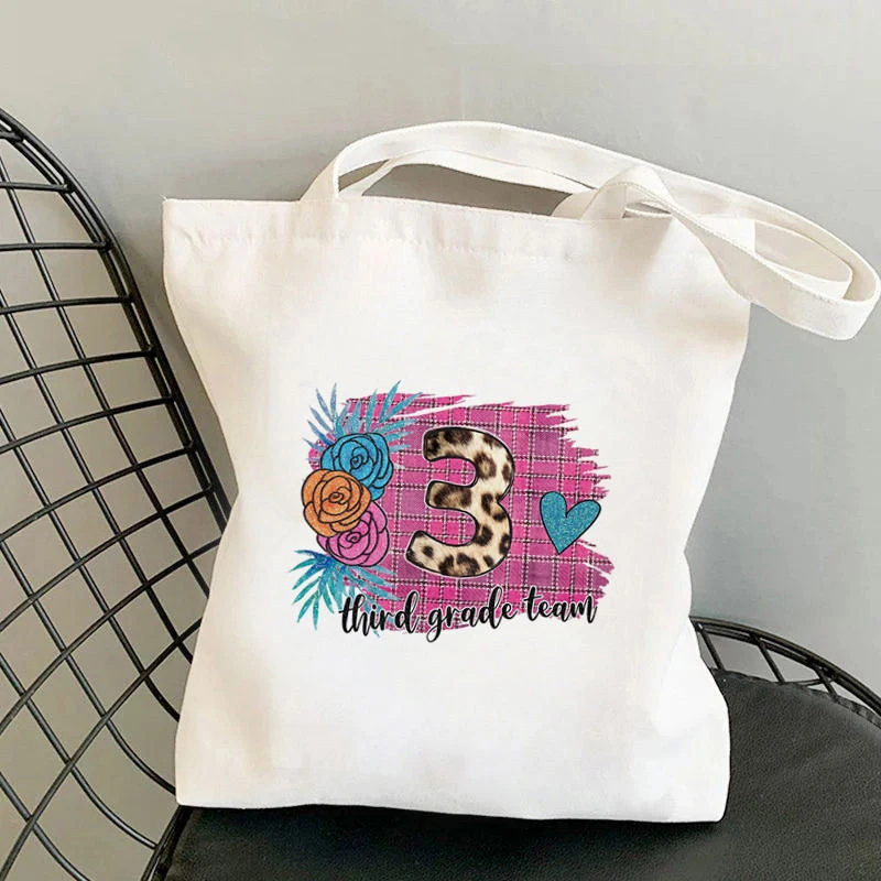 Tote Shoulder Lady Bag Women Shopper bag Definition Teacher Printed Kawaii Bag Harajuku Shopping Canvas Shopper Bag girl handbag