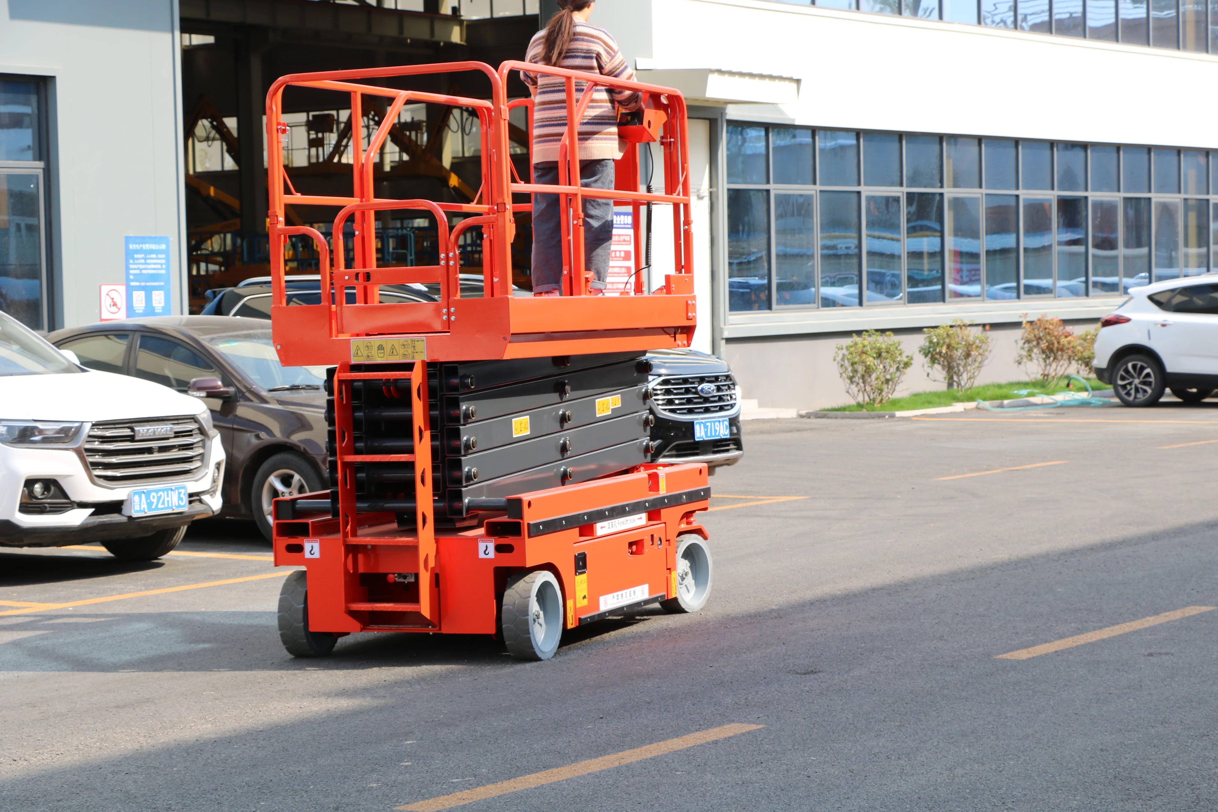 Modular Assembly Structure Lifting Platform Scissor Equipment Convenient For Long‑distance Logistics Delivery