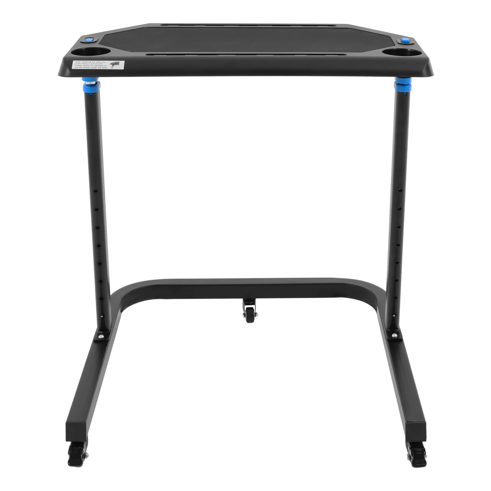 Scrivania da palestra, scrivania portatile e regolabile, ideale per cyclette, ufficio domestico, un regalo perfetto per gli appassionati di fitness sempre in movimento.