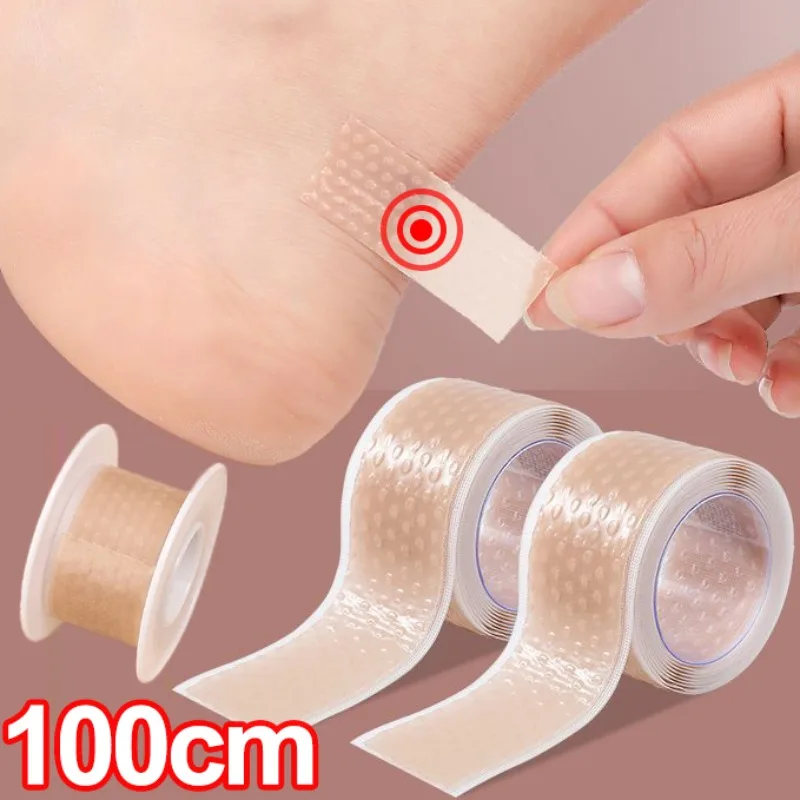 Anti-Wear Gel Heel Protector Stickers Adhesive Blister Pads Foot Care Patches Pain Relief Heel Liner Shoes Stickers Cushion Grip