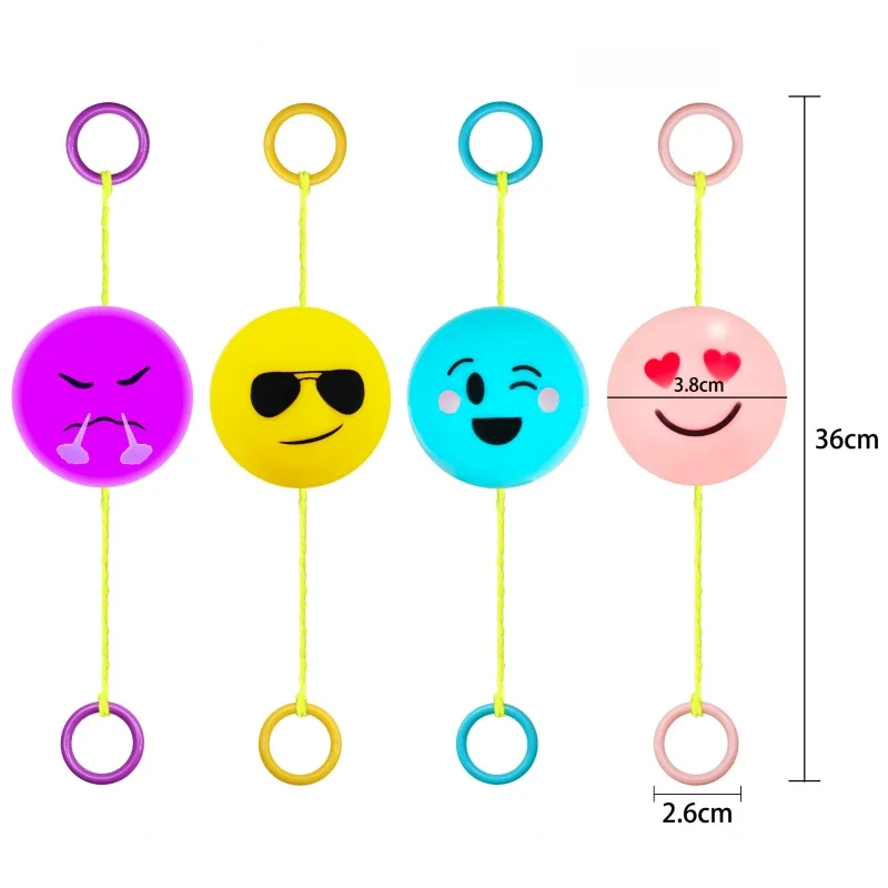 5Pcs Creativity Kids Whistle Pull String Flying Ball Toys Decompression Hand-Eye Coordinated Exercise Indoor outdoor Puzzle Toys