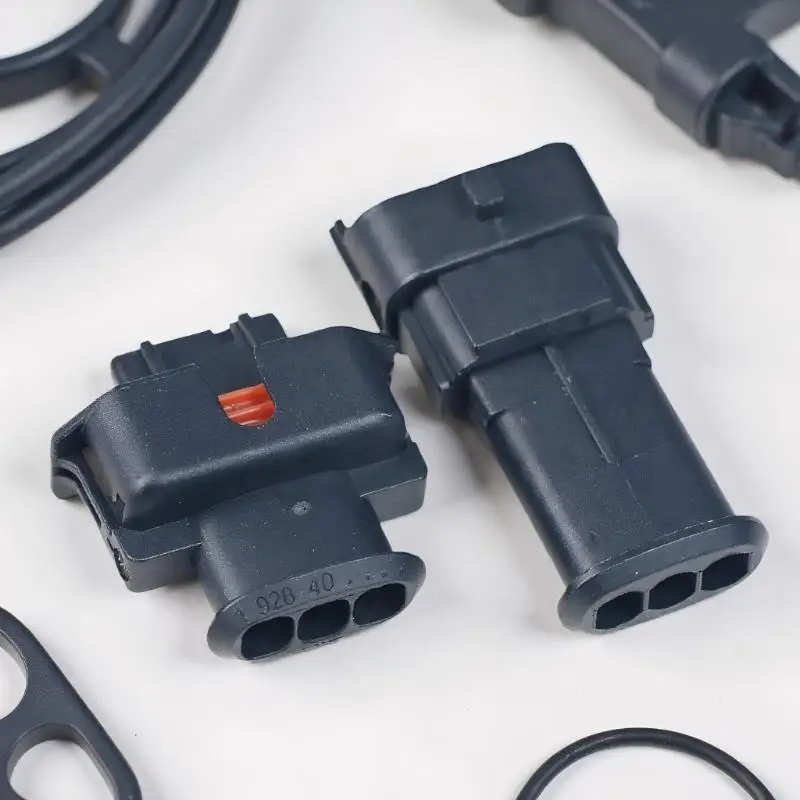 1 مجموعة 3 دبوس ذكر أنثى السيارات مضخة حقن الديزل موصل الضغط العمود المرفقي الاستشعار التوصيل ل 1928404227 1928403966 #1