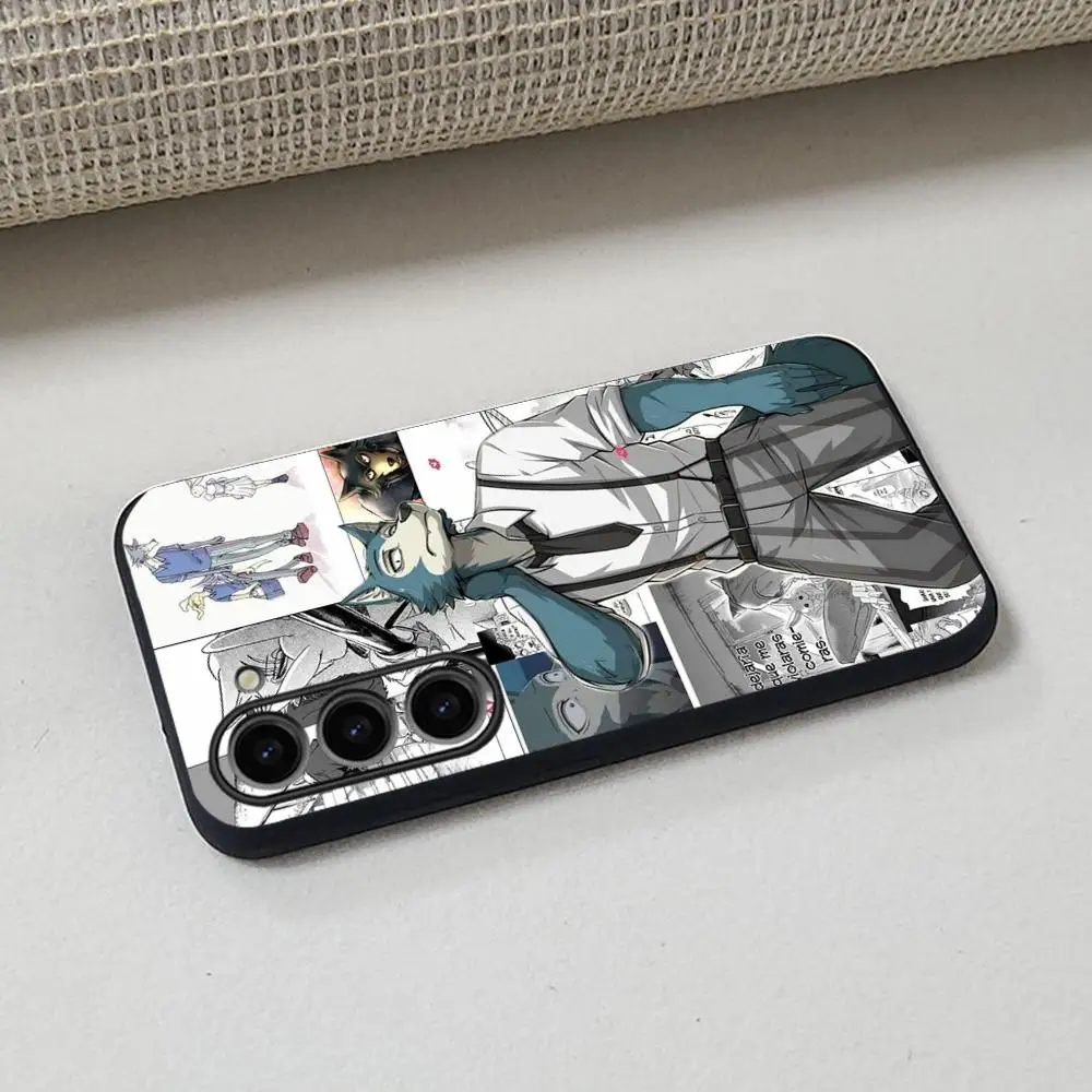 BEASTARS Japan anime ins  Phone Case For Samsung Galaxy S26 S25 S24 S23 S22 S21 Plus Ultra Note20 Soft Black