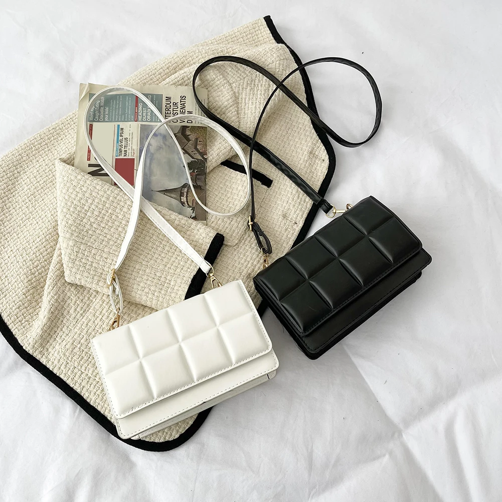 

Модная женская сумка-клатч из искусственной кожи цвета шоколада с контрастными вставками, квадратная, на плечо, с отделениями для карт, для студенток и женщин