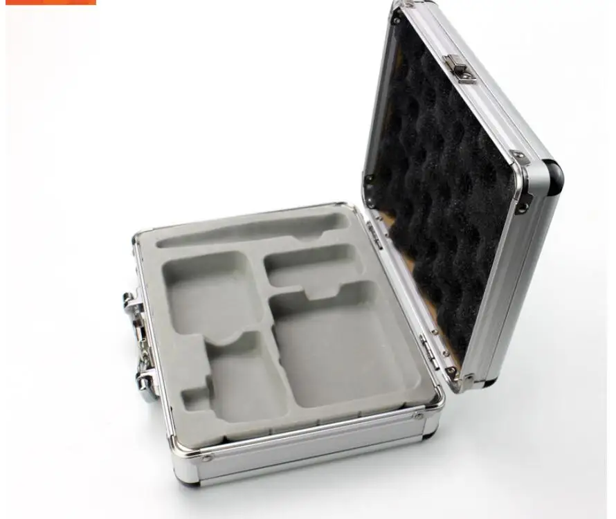 Profession Multi-Function Tattoo Carrying Case Machine Storage Box Lock Padded Box Organizer Aluminum Alloy Tattoo Kit Suitcase