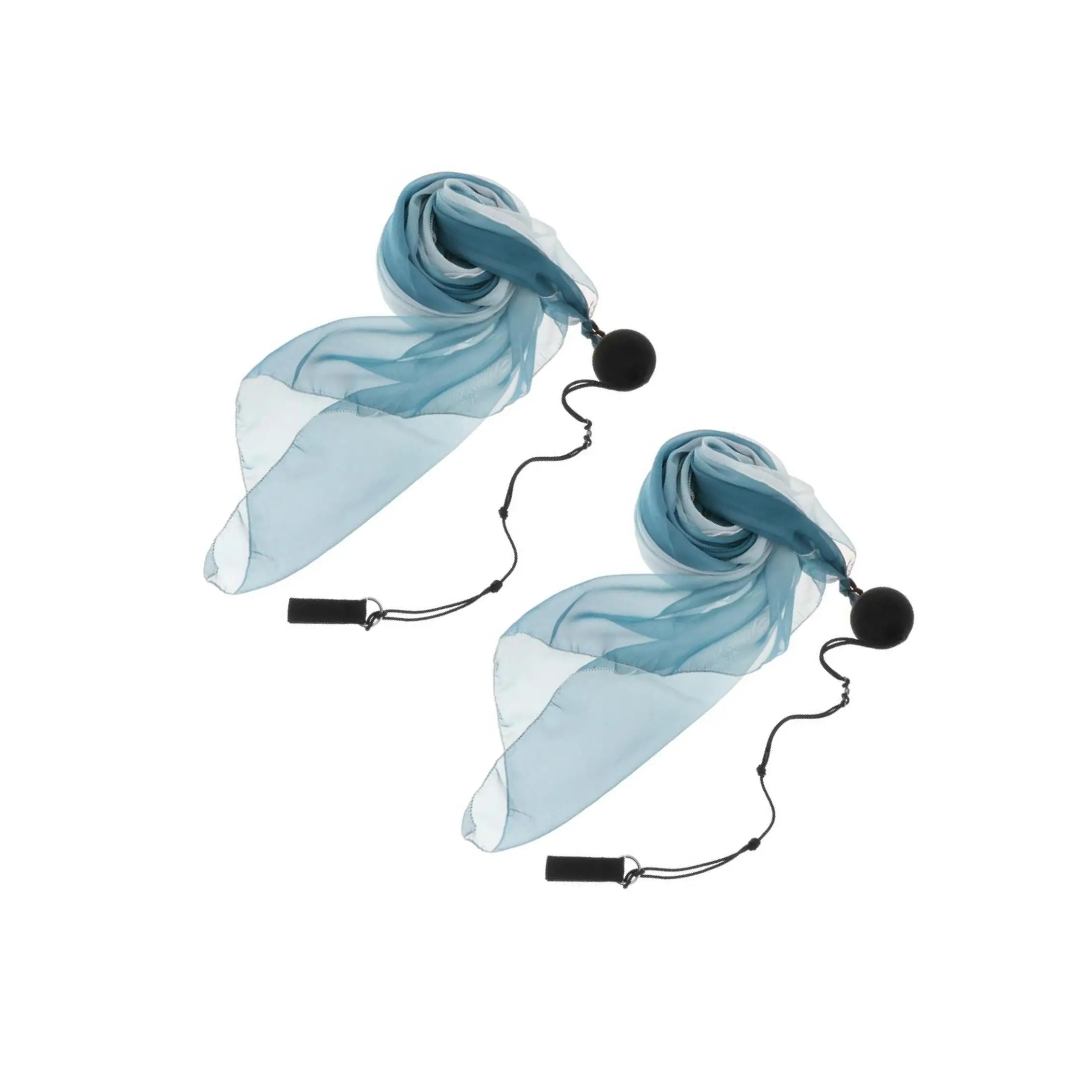 

Универсальный комплект для танцев живота: шелковый платок, яркие шары-пой и набор платков для практики и выступлений, а также для занятий йогой.