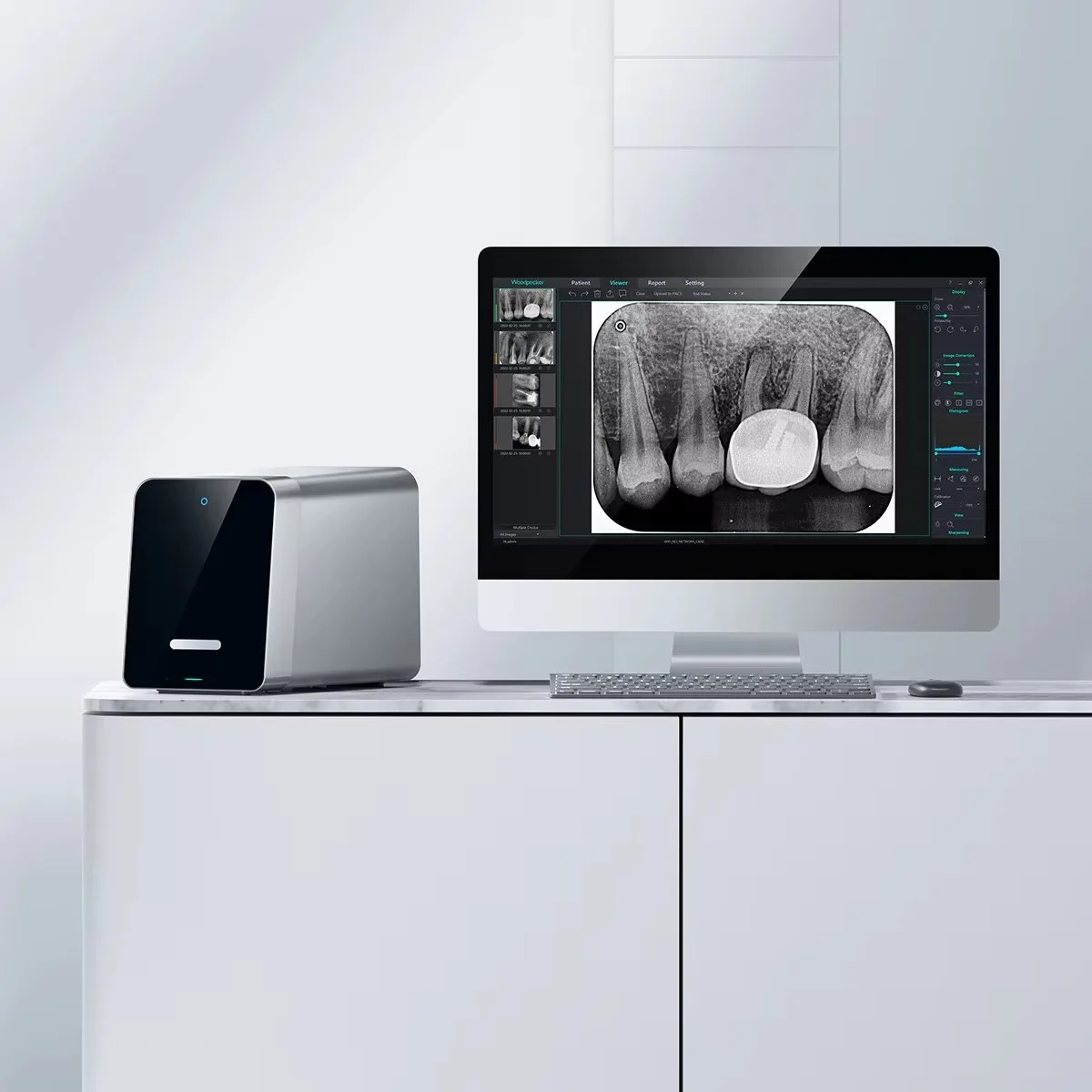 

Сканирование стоматологических изображений Флуоресцентная пластина Интраоральный сканер Рентгеновская пленка Сканер