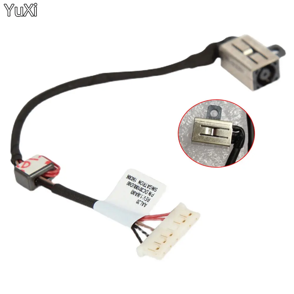 New Laptop DC Power Jack Cable Charging Port Wire Cord For Dell Inspiron 15 5566 i5566 P51F 3000 5000 3559 5558 5555 5459 5559