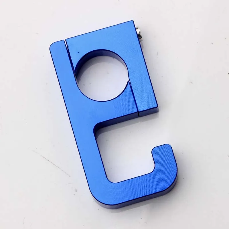 1PCS Hardware tools Electric motorcycle trailer modification hook 9-shaped aluminum alloy handlebar storage rack