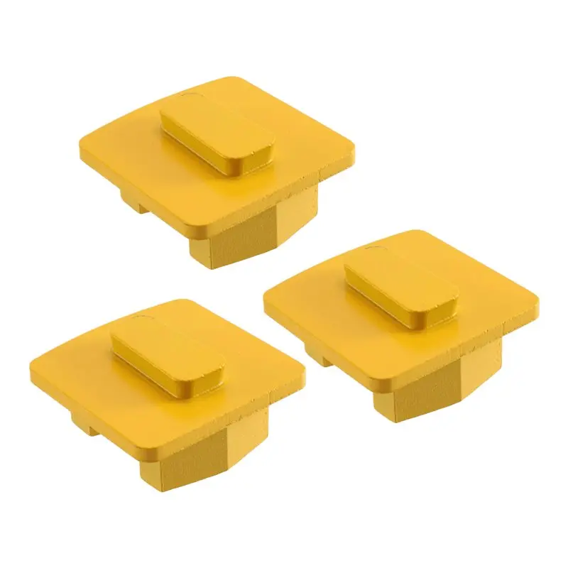 ABHU Cement Concrete Floor Polishing Tools Double Segments Diamond Stone Grinding Block Concrete Polishing Tools