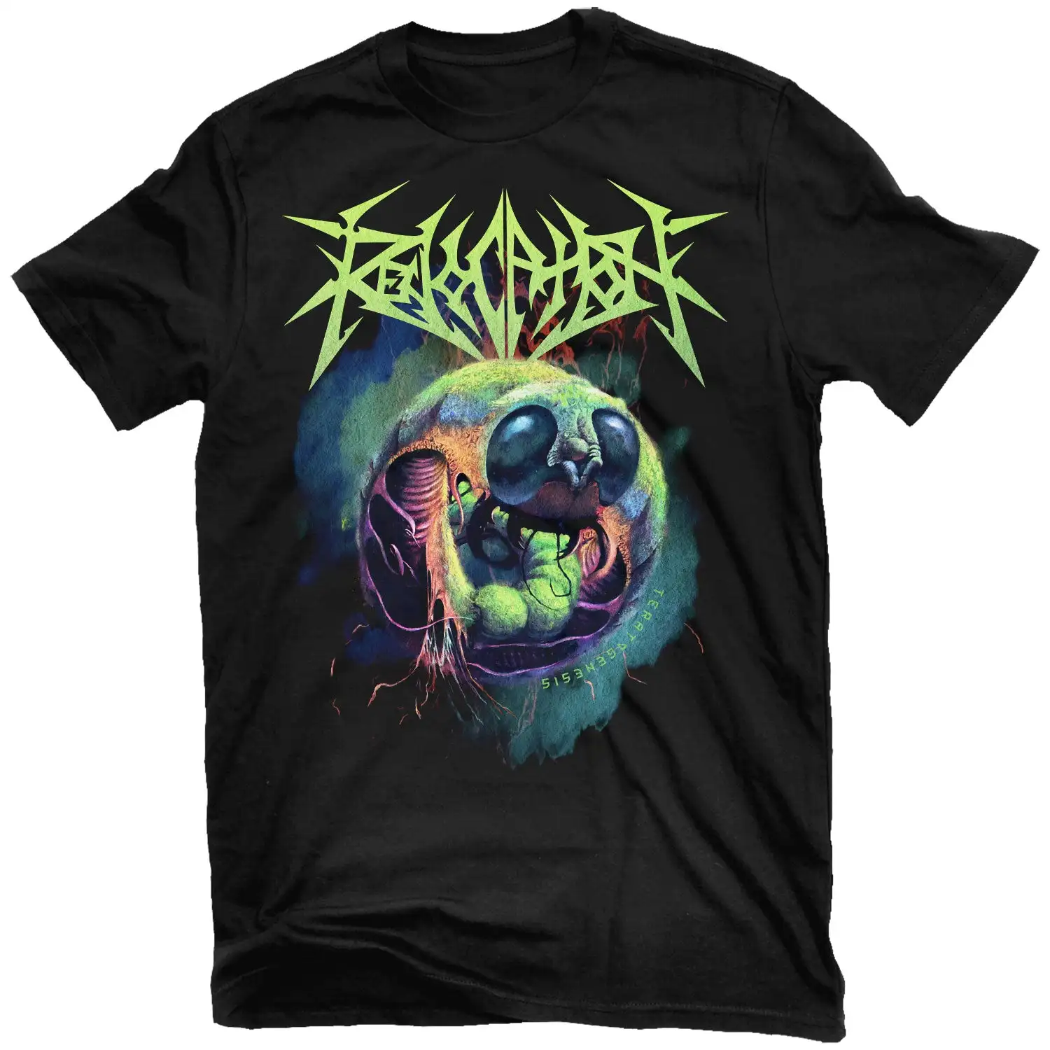 New Revocation  Existence Is Futile Rock Band Graphic Tee 100% Cotton Round Neck Casual Unisex T-shirt Summer Top