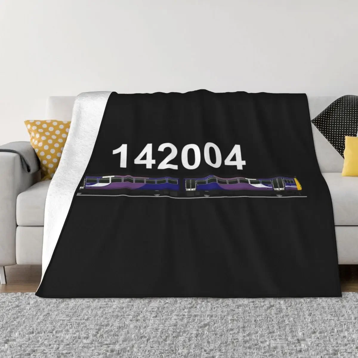 

PACER TRAIN Throw Blanket Moving Fashion Sofas Luxury Throw Blankets