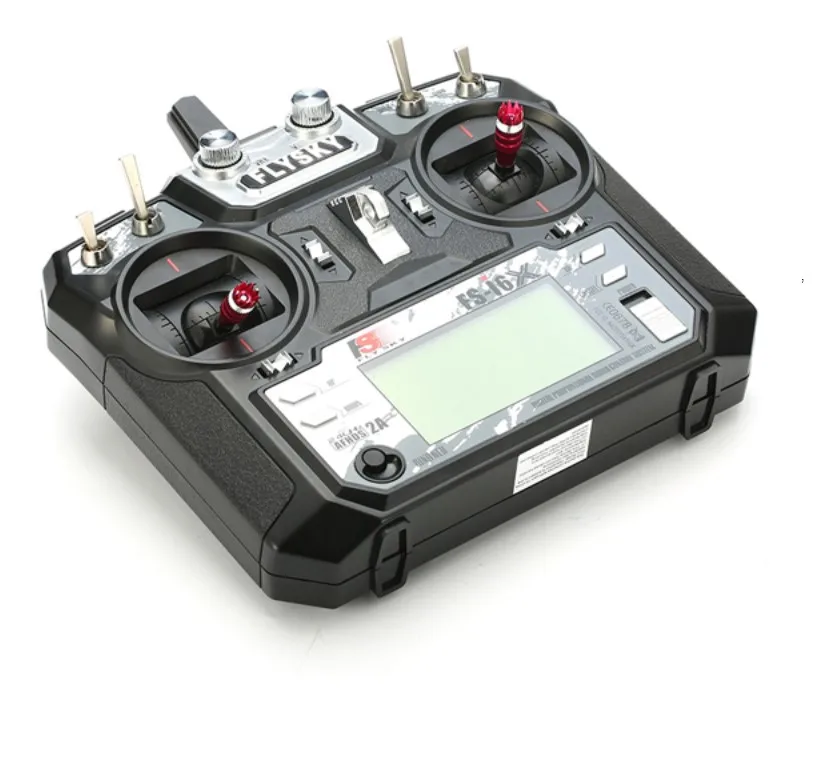 FLYSKY FS-i6X FS i6X 10CH 2.4GHz AFHDS 2A RC Transmitter With X6B iA6B A8S iA10B Receiver for RC FPV Racing Drone Retailbox