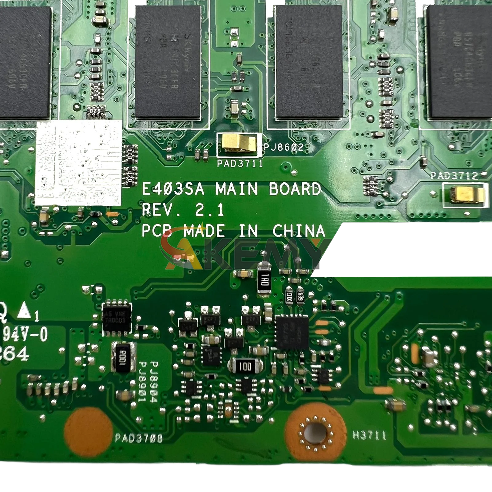 E403SA เมนบอร์ดแล็ปท็อปสำหรับ ASUS EeeBook E403S E403SA โน้ตบุ๊คเมนบอร์ดซีพียูเซลเลอรอน 100% ทดสอบ OK จัดส่งที่รวดเร็ว stk