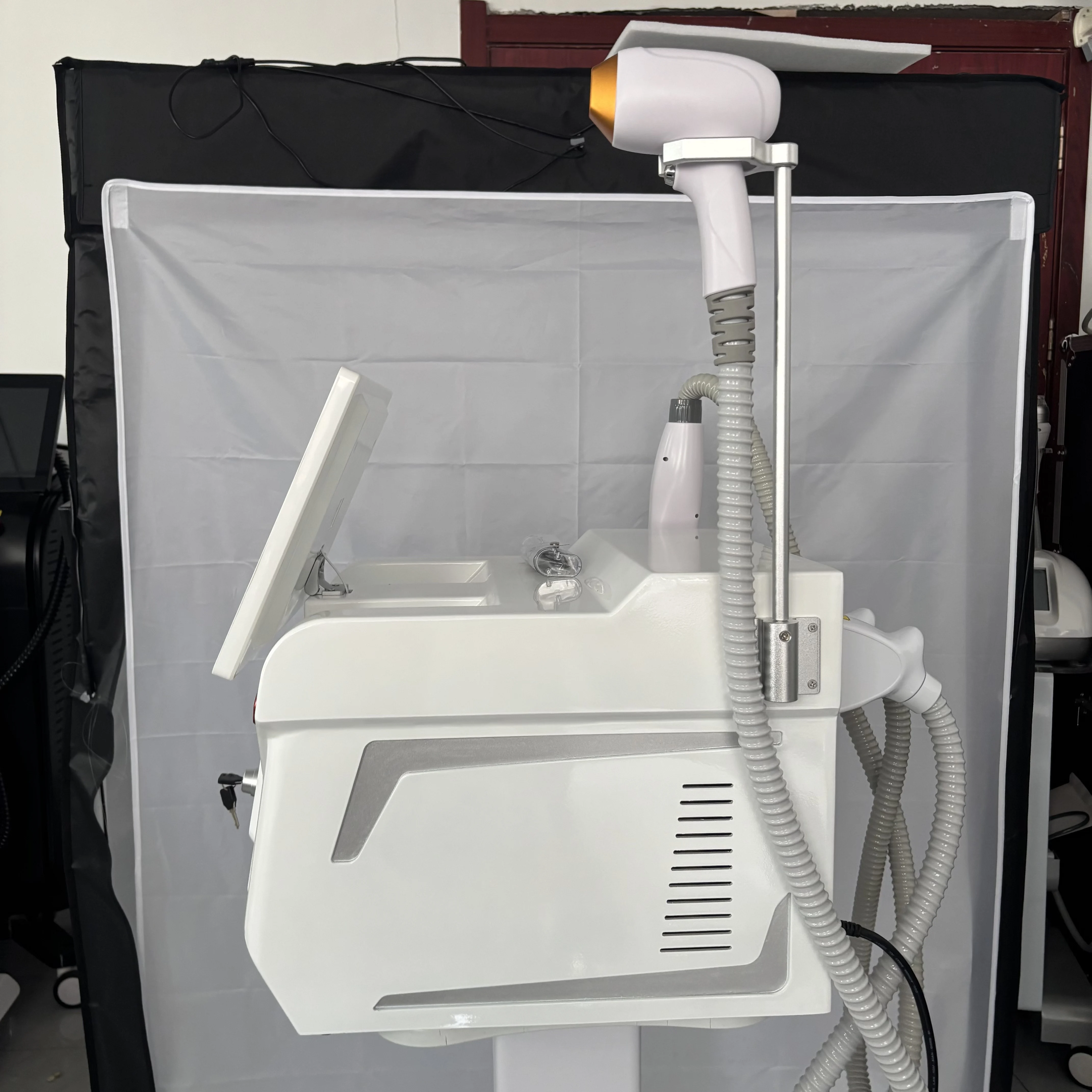 3 comprimento de onda 808nm gelo platina depilacion 755 1064 808 diodo laser depilação 3500w máquina rejuvenescimento da pele