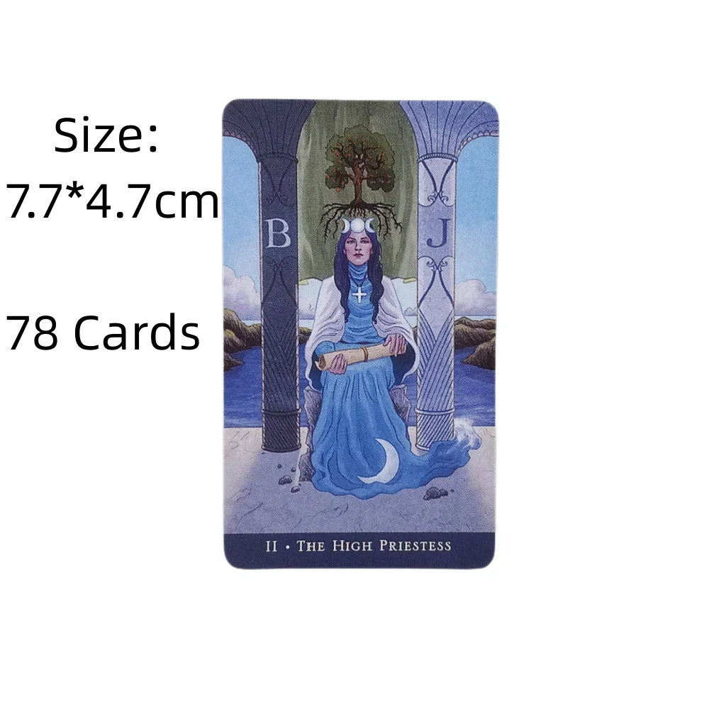 Mini Size Llewellyn's Classic Tarot Rider Cards Oracle A 78 English Divination Edition Deck Borad Games