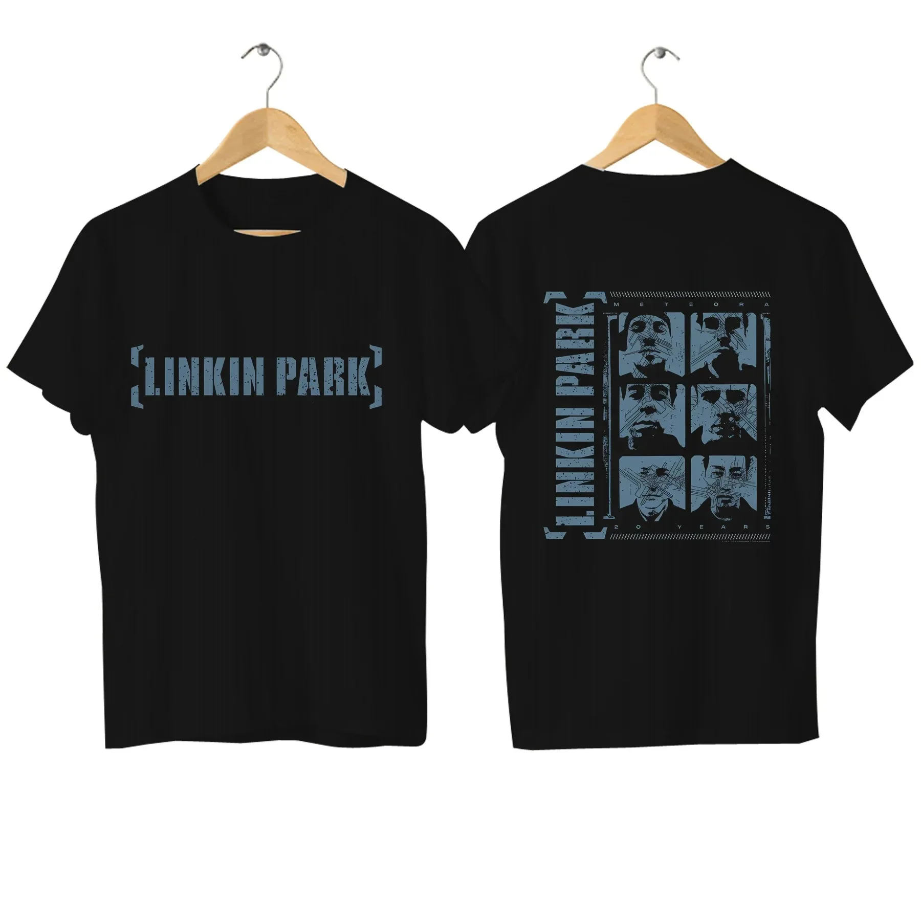 2024 Men's Linkin Hybrid Theory Red Flag Park Casual T-Shirt Oversized Comfortable Breathable Streetwear Kids Adults T Shirts