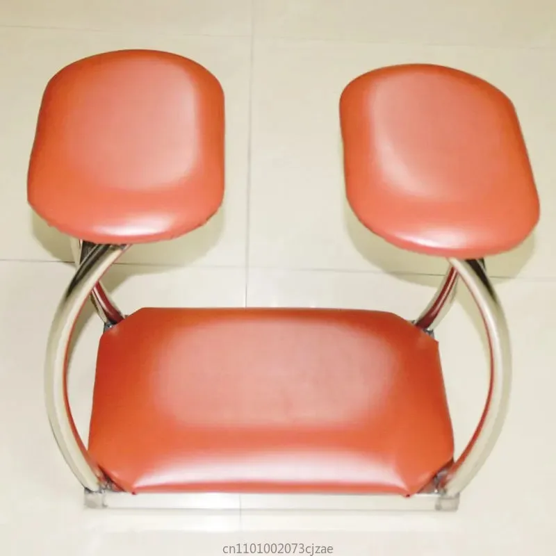 Qinglu bath chair butterfly shower stool European style hotel sauna massage chair elderly bathroom stainless steel bath stool